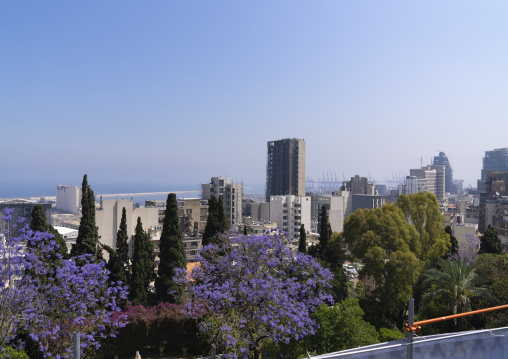 Grain silos seen from Sursock palace after a massive explosion, Beirut Governorate, Beirut, Lebanon