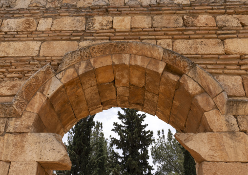 The Grand Palace of the Umayyad city, Beqaa Governorate, Anjar, Lebanon