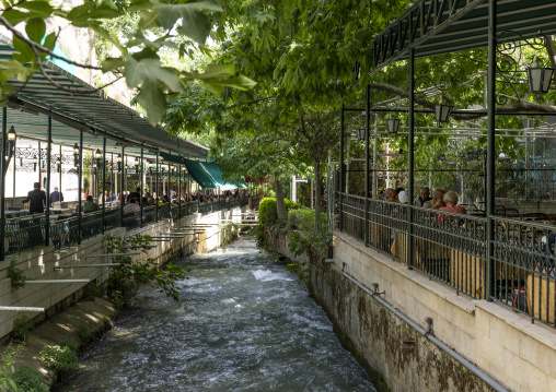 Restaurant along Bardouni river, Beqaa Governorate, Zahle, Lebanon