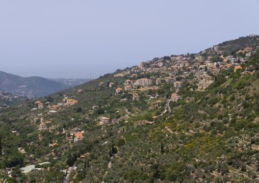 Village in the mountain, Mount Lebanon Governorate, Deir El-Qamar, Lebanon