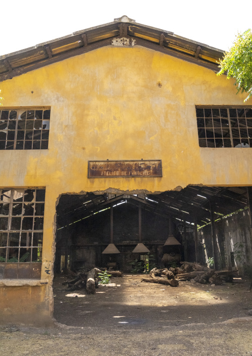 Former Beirut–Damascus railway foundry, Beqaa Governorate, Rayak, Lebanon