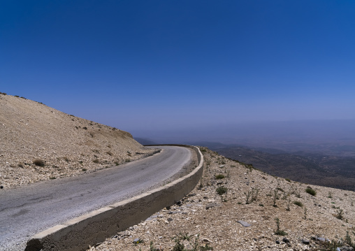 Road in the mountain, North Governorate, Daher el Kadib, Lebanon