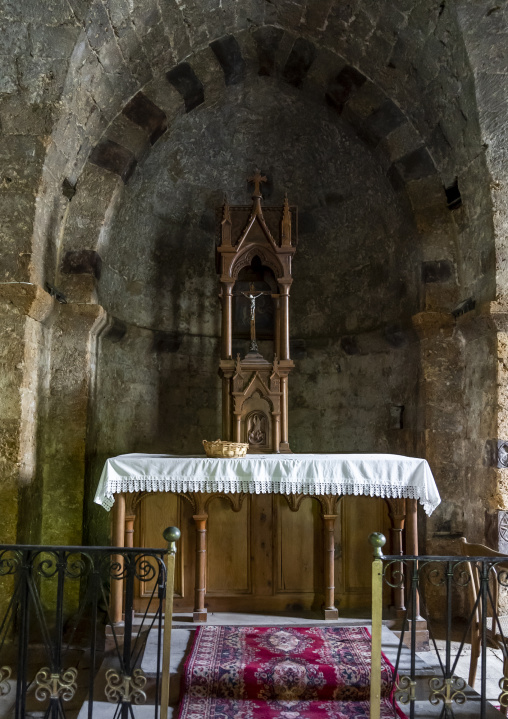 Mar Challita Saint-Arthème crusader church, Governorate of North Lebanon, Tannourine El Faouqa, Lebanon