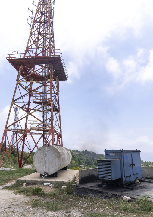 Generator for telecom antenna, North Lebanon Governorate, Hardine, Lebanon