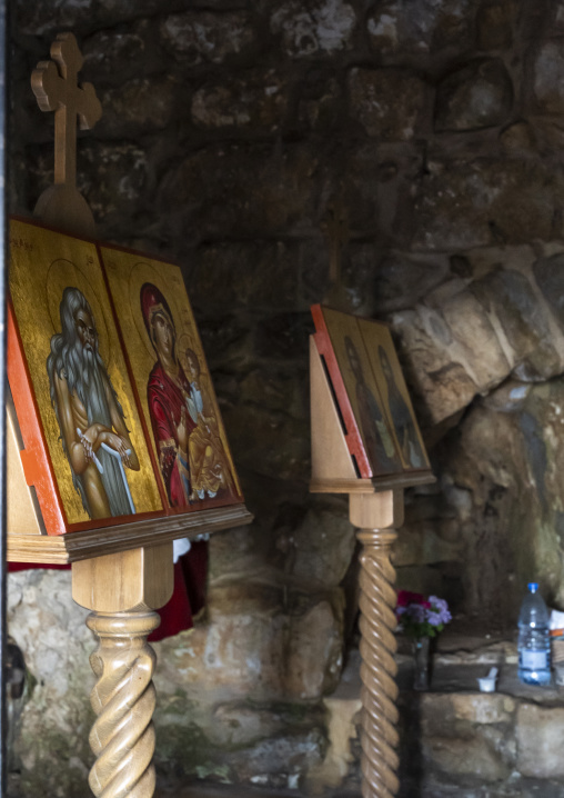 Icons in Mar Nohra Church, Mount Lebanon, Douma, Lebanon