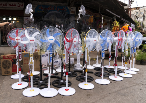 Shop seliing Electric fans, North Governorate, Tripoli, Lebanon