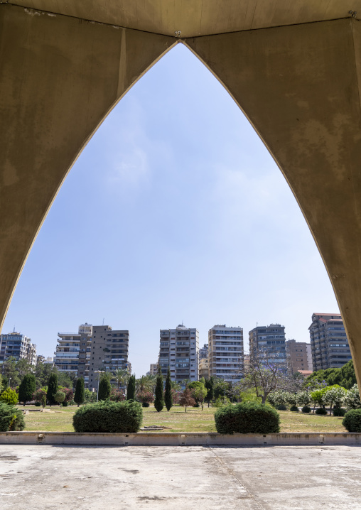 Lebanese pavillon at Rashid Karami International Fair by Oscar Niemeyer, North Governorate, Tripoli, Lebanon