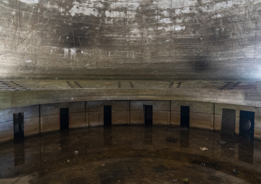 Oscar Niemeyer Experimental theater in Rashid Karami International Fair, North Governorate, Tripoli, Lebanon