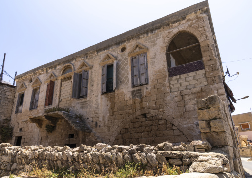 Old traditional lebanese house in a village, North Governorate, Anfeh, Lebanon