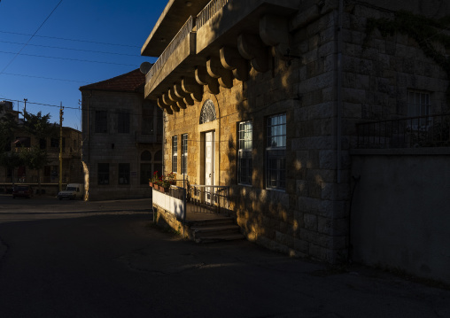 Old traditional lebanese house in a village, Mount Lebanon, Douma, Lebanon