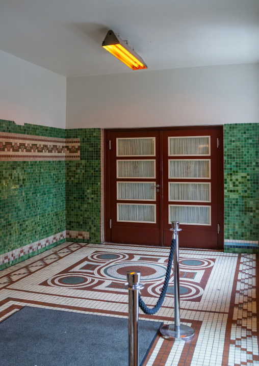 Art nouveau architecture entrance building, Berlin state, Berlin, Germany