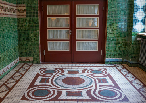 Art nouveau architecture entrance building, Berlin state, Berlin, Germany