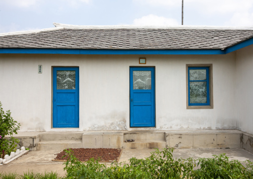 Model house that was visited by the Dear Leaders, North Hwanghae, Sariwon, North Korea