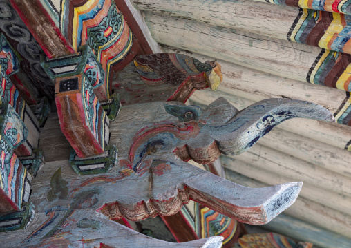 Dragon in the former home of king Ri Song Gye, South Hamgyong, Hamhung, North Korea