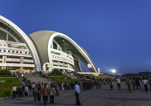 Mass games at may day stadium, DGC, Pyongyang, North Korea
