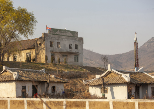 Farmers village in the countryside, South Pyongan, Nampo, North Korea