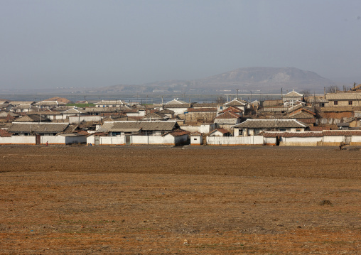 Farmers village in the countryside, South Pyongan, Nampo, North Korea