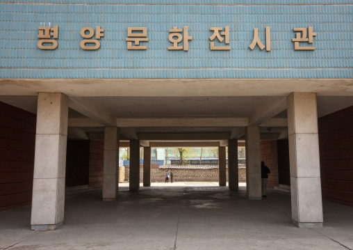 Modern building, DGC, Pyongyang, North Korea