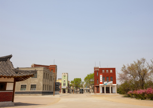 Set for historic movies in the Pyongyang film studio, DGC, Pyongyang, North Korea