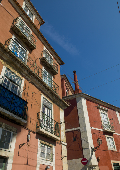 Old portuguese houses, Lisbon district, Lisbon, Portugal