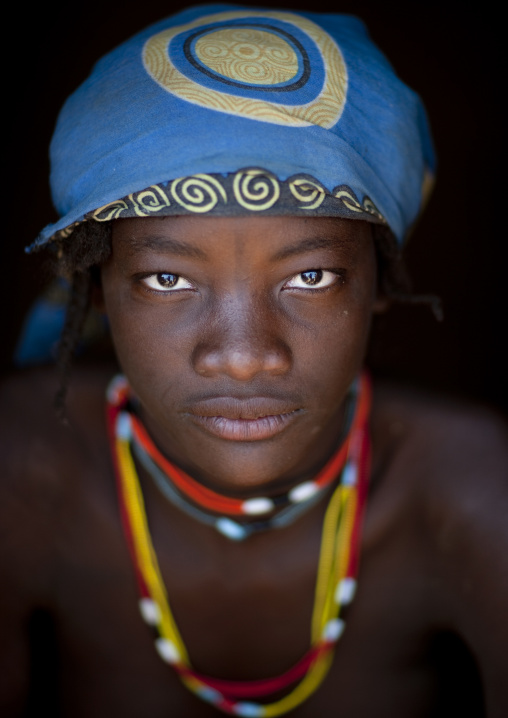 Mudimba Woman With Headband Called Misses Ines, Angola