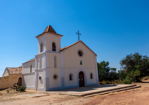 White chapel, Huila Province, Lubango, Angola