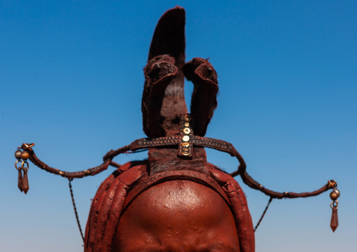 Himba tribe woman, Cunene Province, Oncocua, Angola