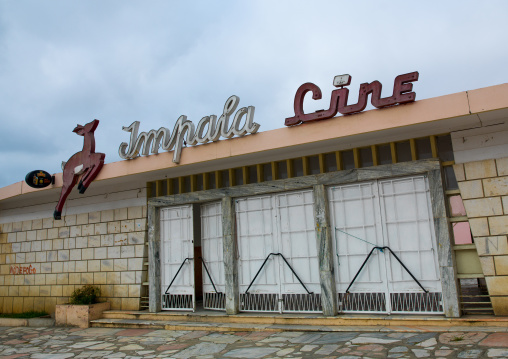 Old impala cinema theatre, Namibe Province, Namibe, Angola