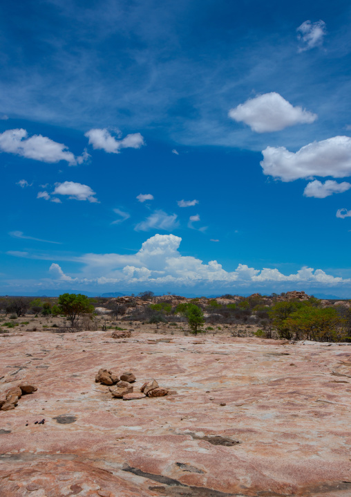 Tchitundo Hulo hills landscape, Namibe Province, Capolopopo, Angola