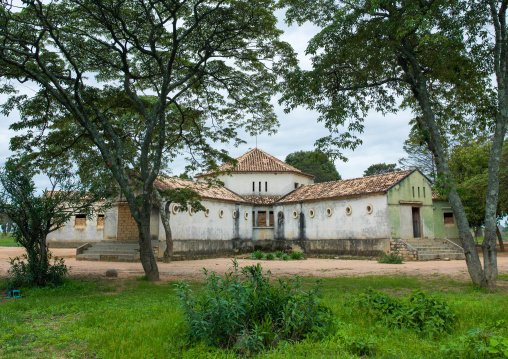 Old portuguese colonial building, Huila Province, Caconda, Angola