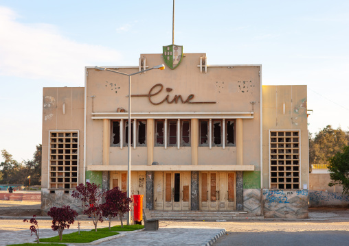 Former portuguese movie theatre, Namibe Province, Tombua, Angola