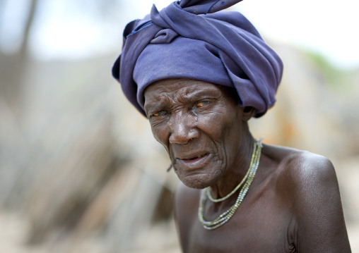 Old Mucubal Woman, Virie Area, Angola