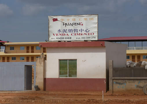 Chinese Company Selling Cement, Luanda, Angola