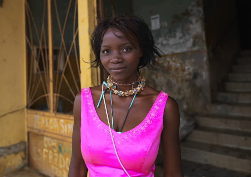 Pretty Young Woman In Huambo, Angola