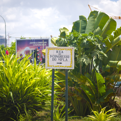 Street Sign, Angola