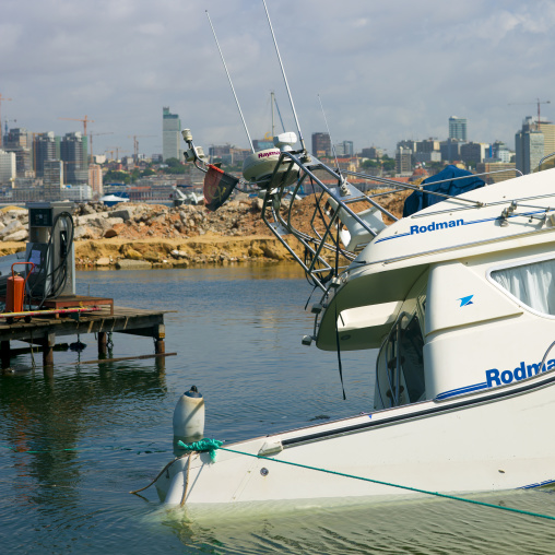 Yacht In Luanda Bay, Angola