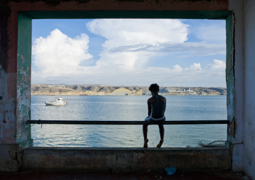 Boy In A Former Army Base That Became A Squat, Lobito Angola