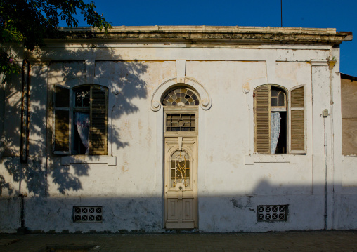 Old Portuguese Colonial House In Lobito, Angola