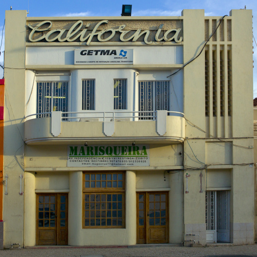 Art Deco Building In Lobito, Angola