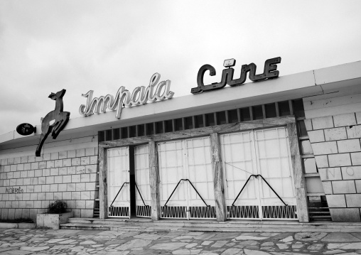 Impala Cinema Theater In Namibe Town, Angola