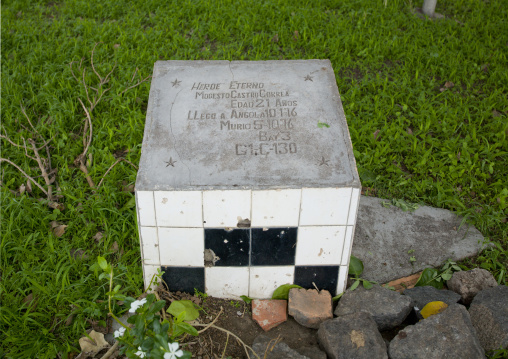 Grave Of A Cuban Soldier Killed During Civil War, Bilaiambundo, Angola