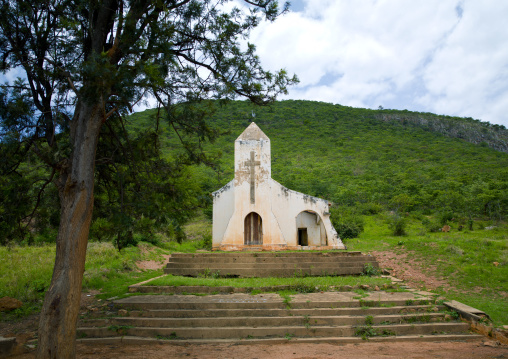 Small Dilapidated Church In Negola, Angola