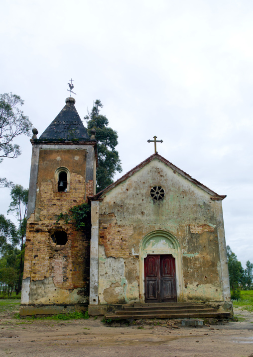 Kunhinga Church In Bie Area, Angola