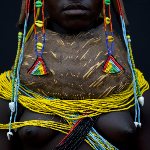 A Vikeka, A Traditional Mwila Necklace, Angola