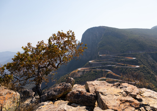 The road at serra da Leba, Huila Province, Humpata, Angola