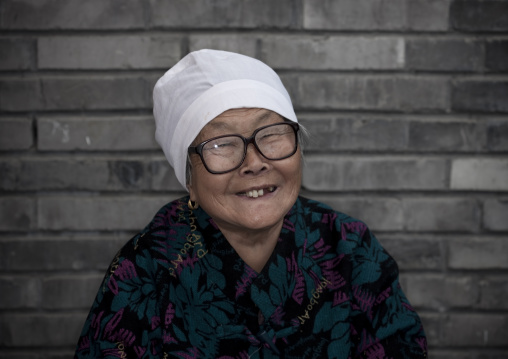 Old Woman In A Hutong, Beijing China