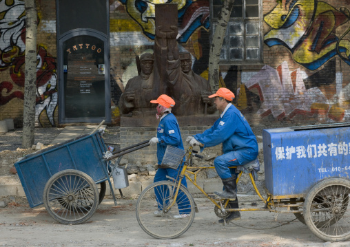Workers At 798 Art Center, Beijing , China