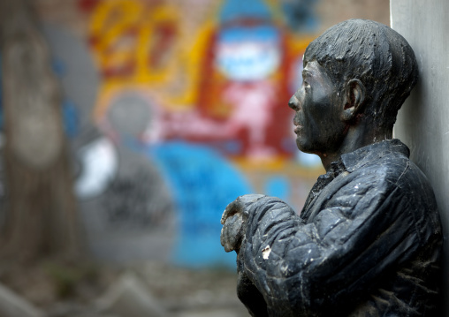 Statue At 798 Art Center, Beijing , China