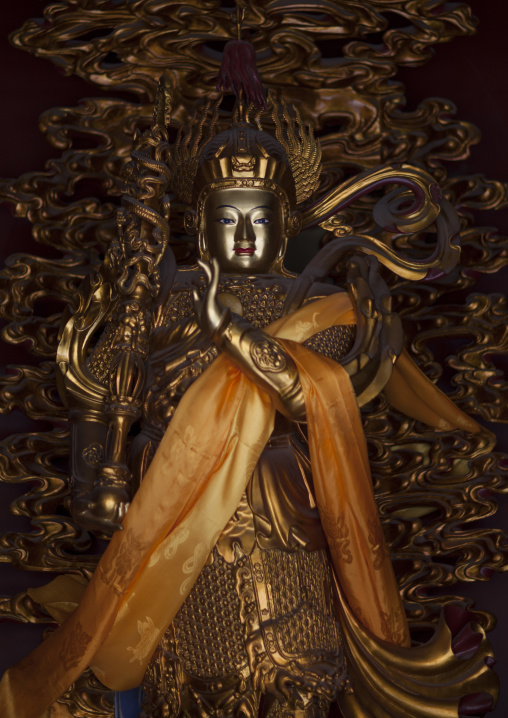 Buddha Statue In Lama Temple, Beijing, China