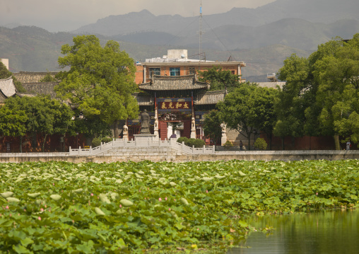 Lake At Confucius Temple Of Jianshui, Yunnan Province, China